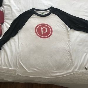 Pure Barre baseball tee